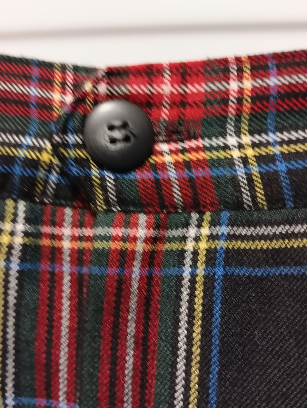VTG Fundamental Things| Petite Sz 12 Tartan Plaid Pleated Shorts Preppy Academia - Picture 5 of 5